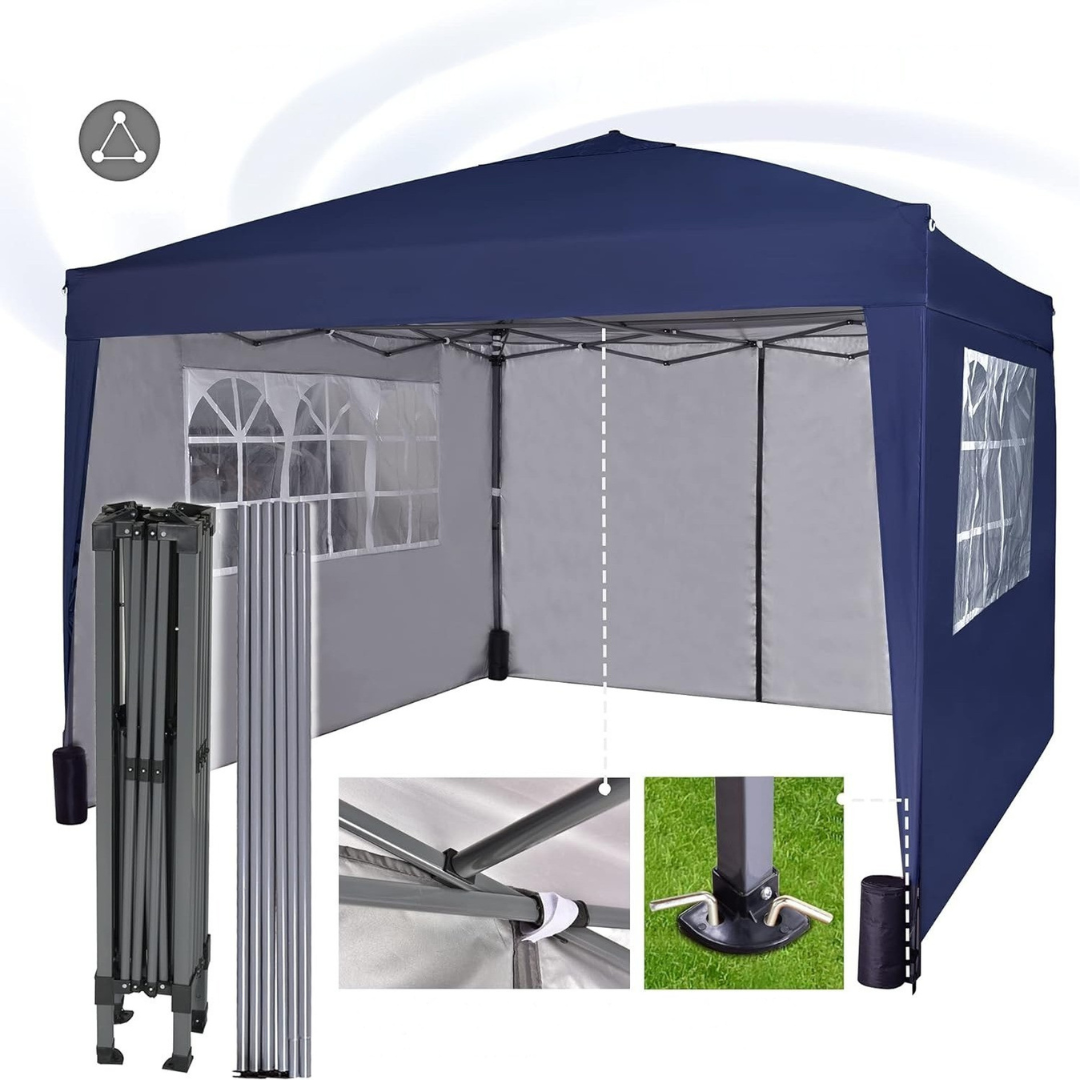 Buiten Waterdichte Paviljoen Tent met Zijkanten