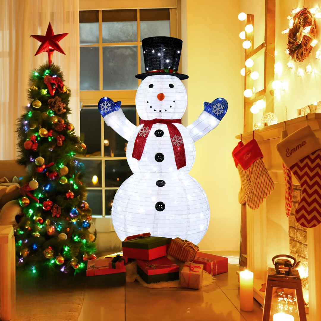 Buiten Kerstman Lichtdecoratie