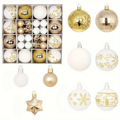 Kerstballen Set – Plastic Hangende Versieringen