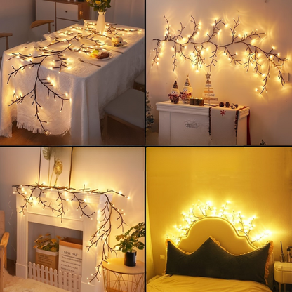 Wandlampen met LED-appelbloesemdesign
