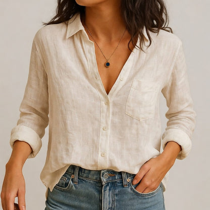 Lunavera Luchtige Dames Blouse met Relaxte Pasvorm