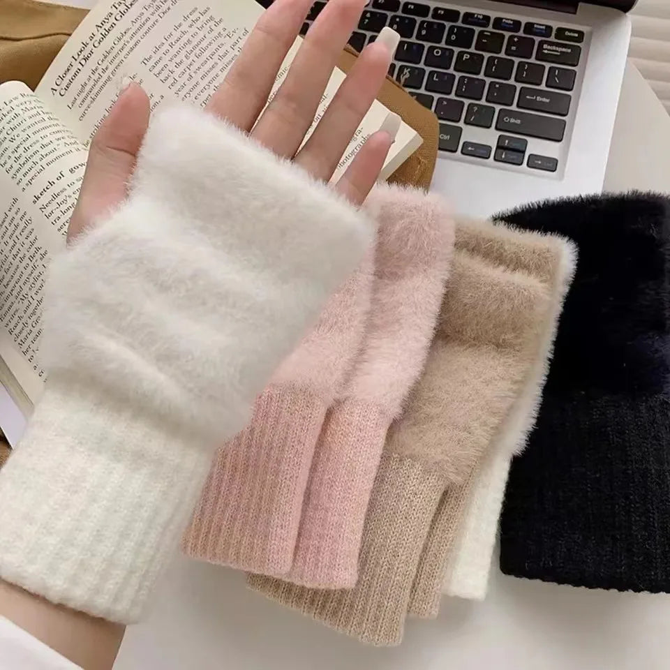 Vingerloze Handschoenen Handvrij voor Dames en Heren in de Winter