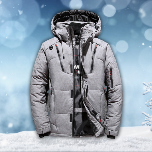 ThermoGuard Winterparka – Waterdichte Warme Jas met Capuchon