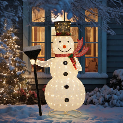 Buiten Kerstman Lichtdecoratie