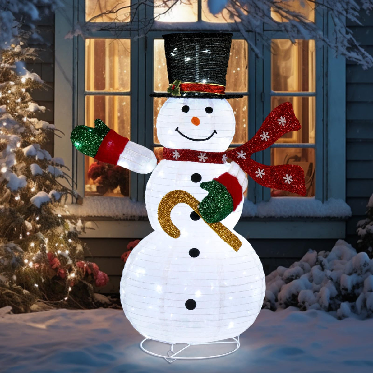 Buiten Kerstman Lichtdecoratie