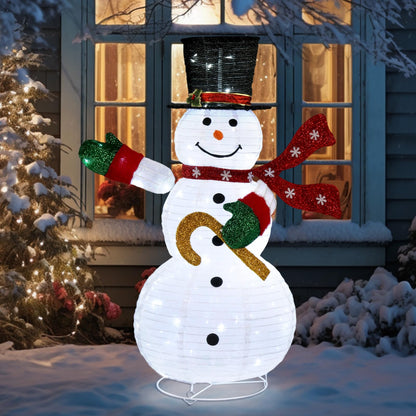 Buiten Kerstman Lichtdecoratie