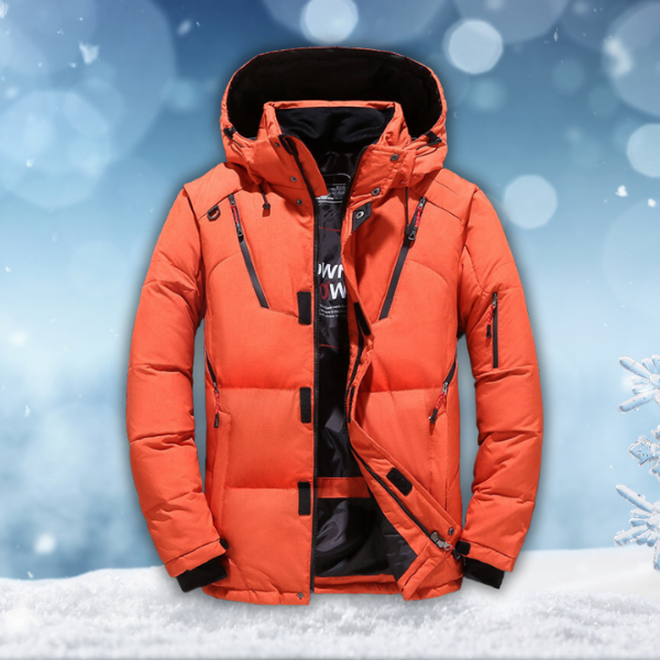 ThermoGuard Winterparka – Waterdichte Warme Jas met Capuchon