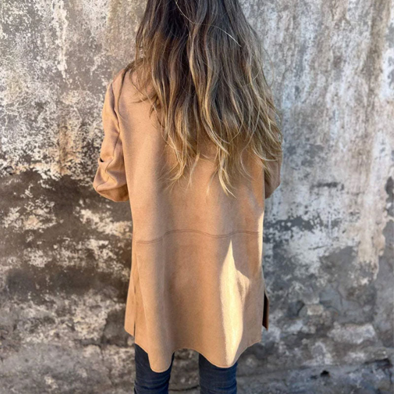 Velaire Dames Trenchcoat – Warme Elegante Mantel voor Herfst