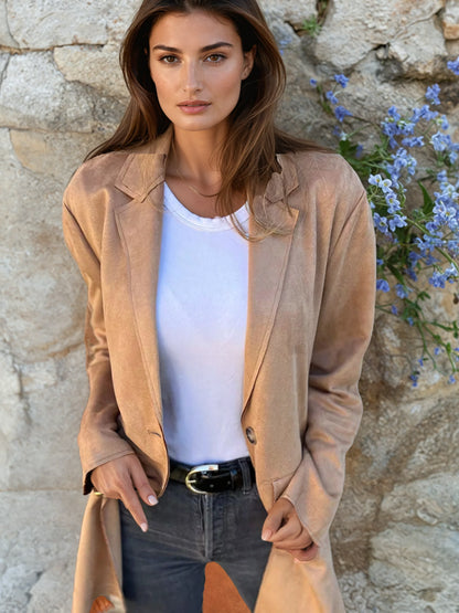 Velaire Dames Trenchcoat – Warme Elegante Mantel voor Herfst