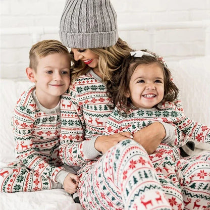 Gezins Kerst Pyjama Set 2-Delig – Matchende Kerstnachtkleding