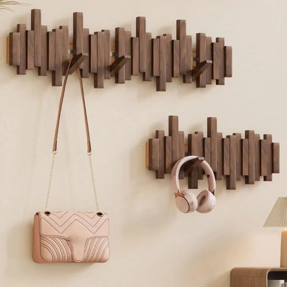 Wandkapstok met Haken – Minimalistisch Ontwerp voor de Hal