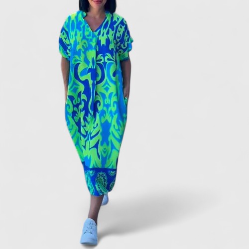 Shamcey - Stijlvolle Bloemenjurk