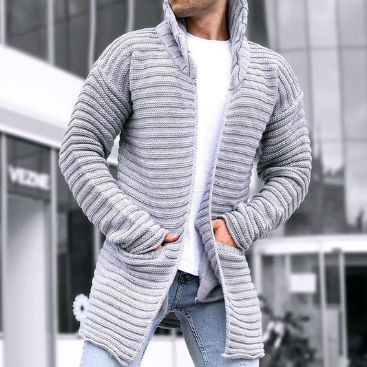 Warme Herenvest Norvian – Gewatteerd Vest met Capuchon en Zakke