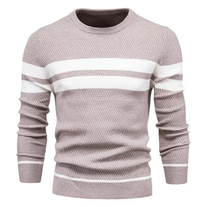 Warme Heren Trui Winterstijl Comfortabel Gebreid met Pasvorm