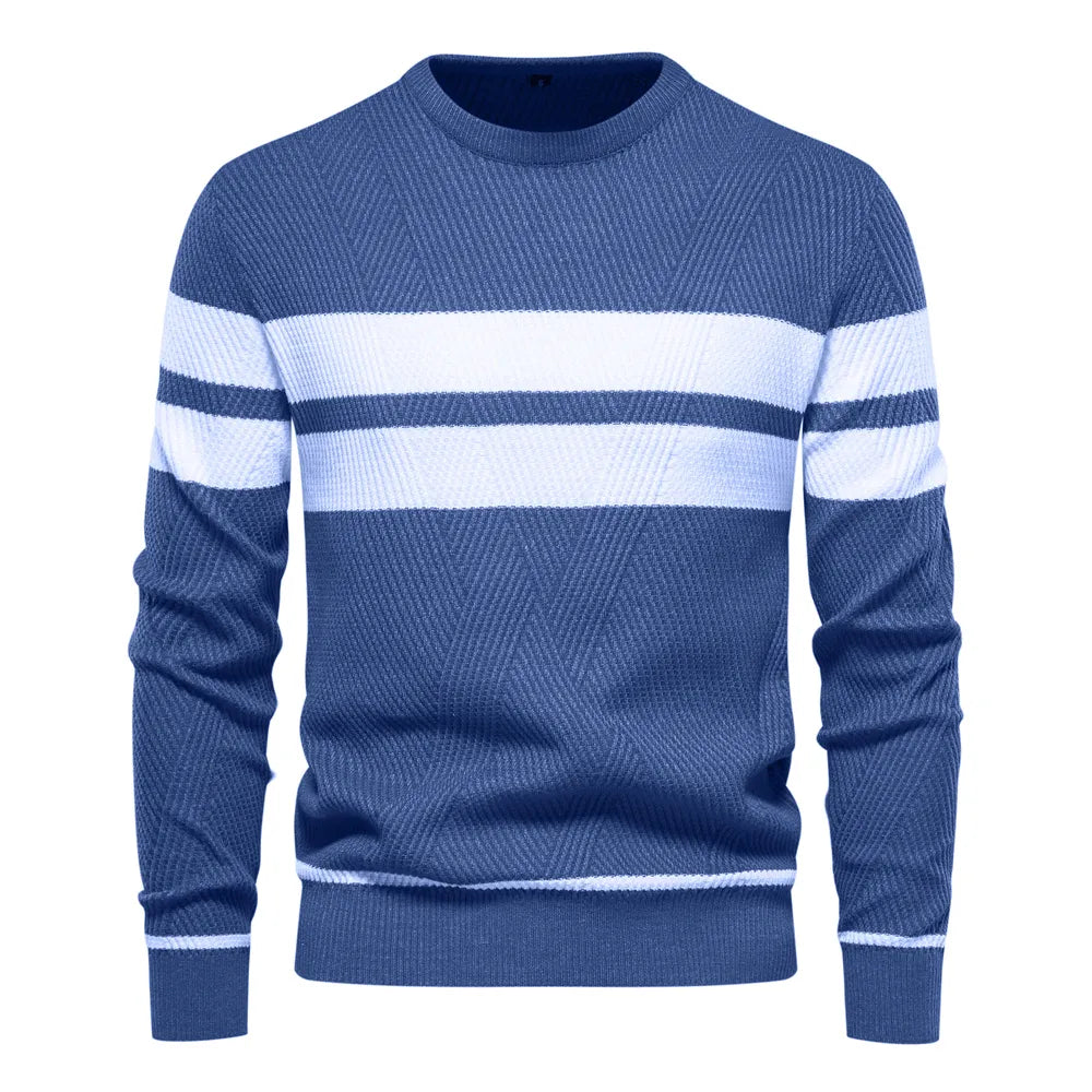 Warme Heren Trui Winterstijl Comfortabel Gebreid met Pasvorm