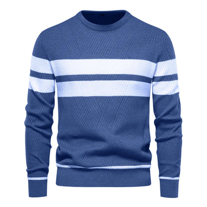 Warme Heren Trui Winterstijl Comfortabel Gebreid met Pasvorm