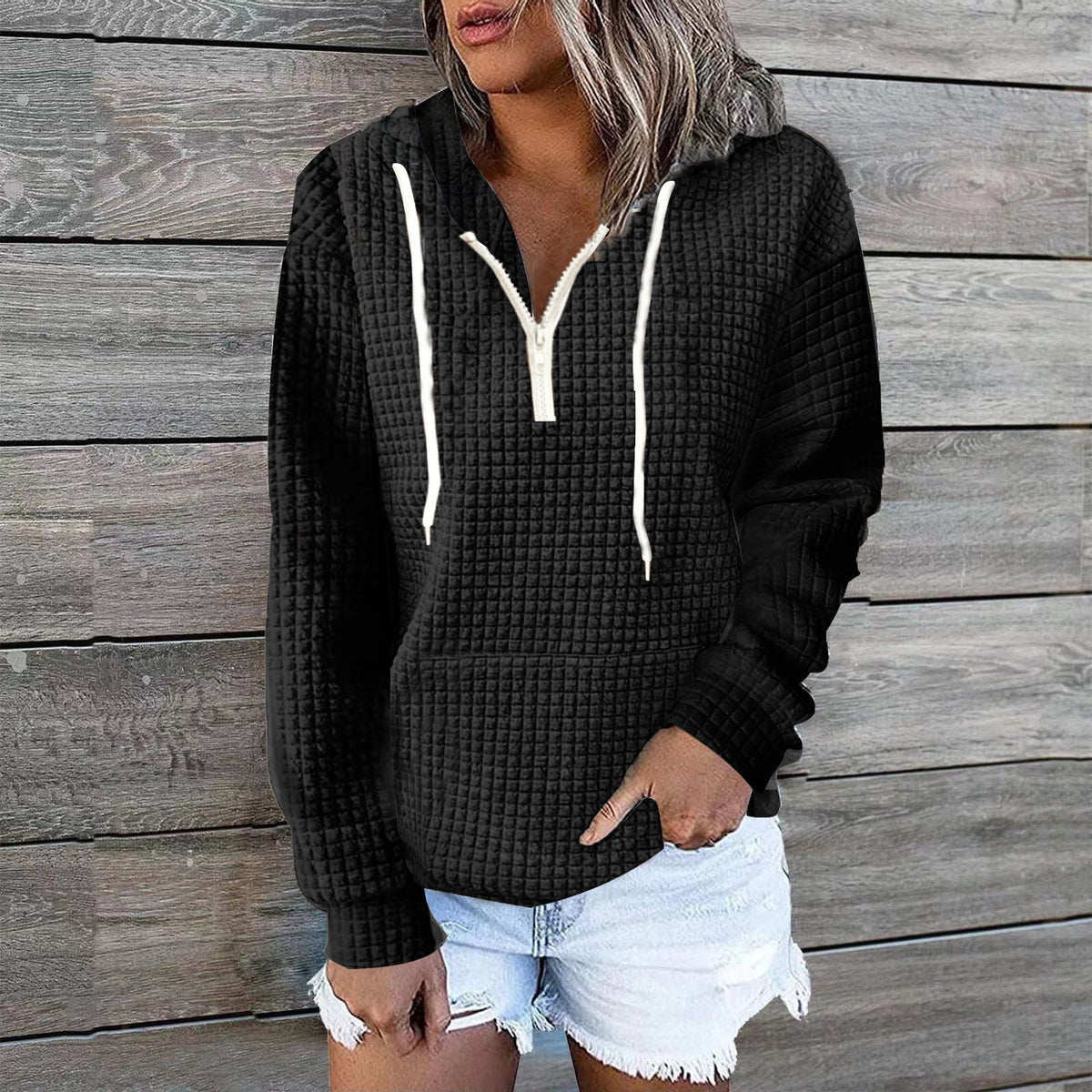 Dames Hoodie Warm & Comfortabel – Zachte Herfst Trui