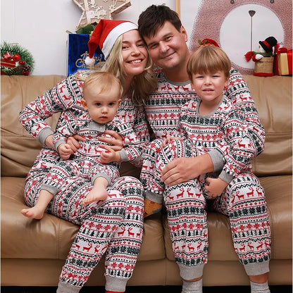 Gezins Kerst Pyjama Set 2-Delig – Matchende Kerstnachtkleding