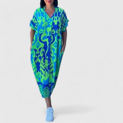 Shamcey - Stijlvolle Bloemenjurk