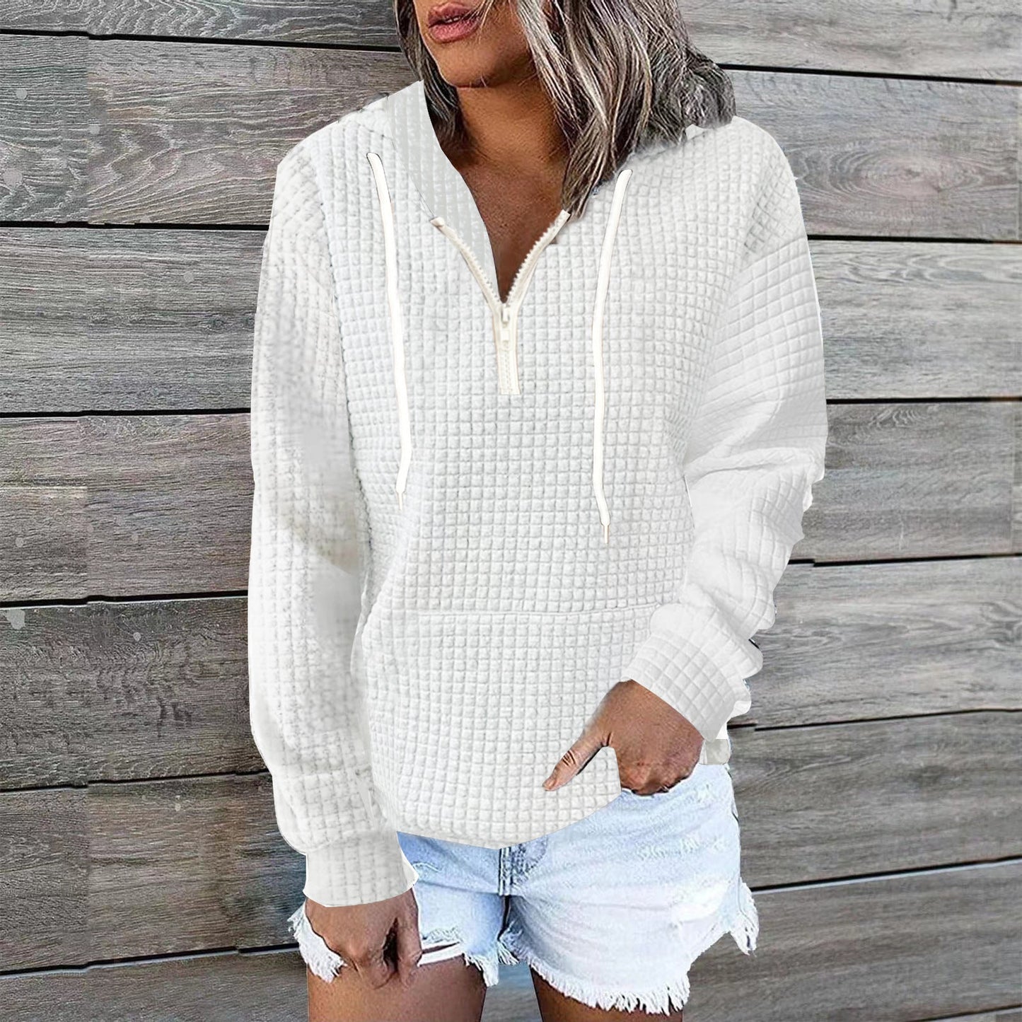 Dames Hoodie Warm & Comfortabel – Zachte Herfst Trui