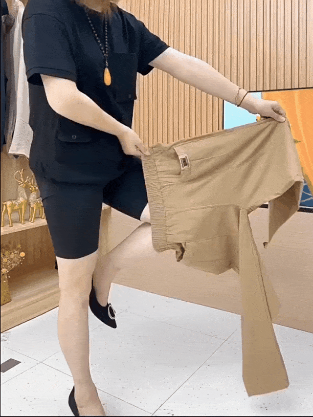 Lunara Katoenen Damesbroek met Elastische Taille en Comfortabele Pasvorm