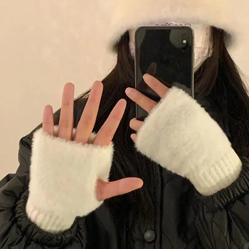 Vingerloze Handschoenen Handvrij voor Dames en Heren in de Winter