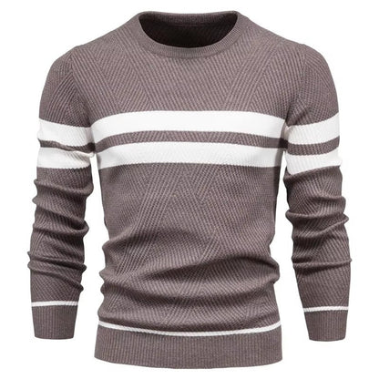 Warme Heren Trui Winterstijl Comfortabel Gebreid met Pasvorm
