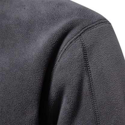 Daan Fleece Trui voor Heren met Hoge Kraag – Warm en Zacht