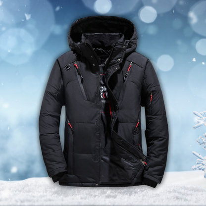 ThermoGuard Winterparka – Waterdichte Warme Jas met Capuchon