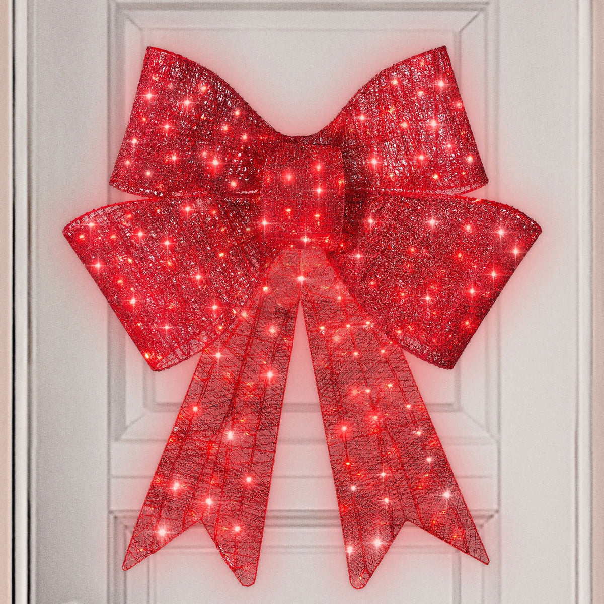 LED Kerststrik met 8 Lichtmodi – Verlichte Kerstdecoratie 50x70 cm