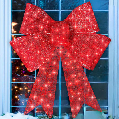 LED Kerststrik met 8 Lichtmodi – Verlichte Kerstdecoratie 50x70 cm