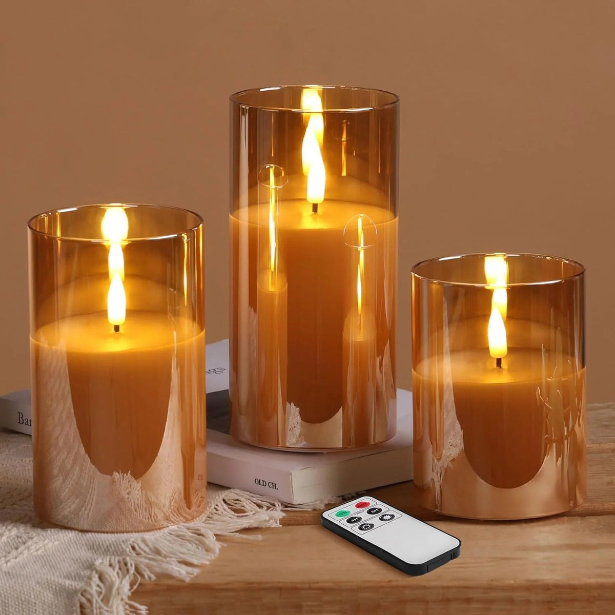 LED Kaarsen Set – Warme Sfeerverlichting met Modern Design