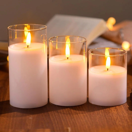 LED Kaarsen Set – Warme Sfeerverlichting met Modern Design