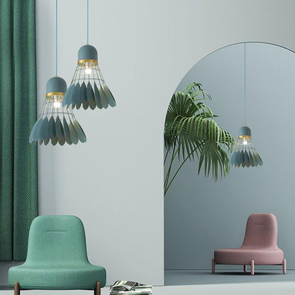 Veerle Hanglamp – Industriële 1-Lichts Hanglamp met Geometrisch Ontwerp
