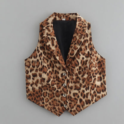 Veloria dames gilet met knoopsluiting elegant licht getailleerd