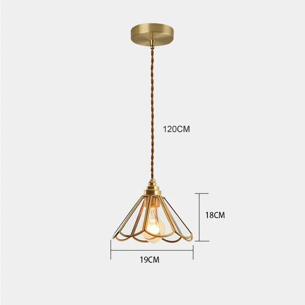 Kleurrijke Vintage Hanglamp – LED Verlichting met E27 Fitting