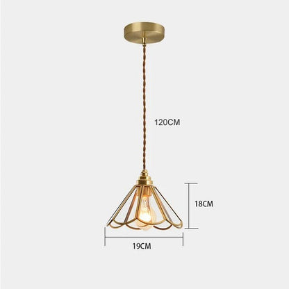 Kleurrijke Vintage Hanglamp – LED Verlichting met E27 Fitting