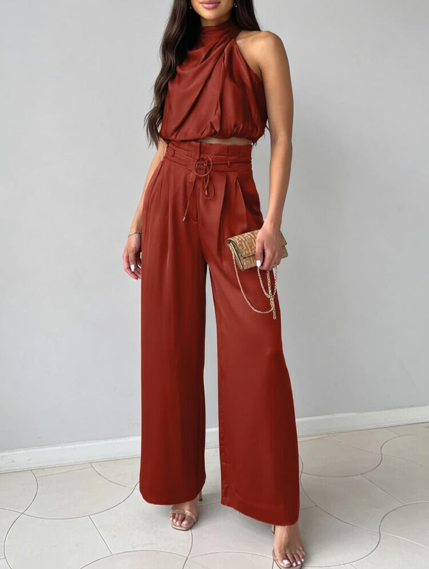 Zomerse Dames Tweedelige Set Liva – Comfortabele Elegante Outfit
