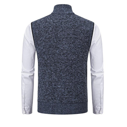 Herenvest Elegant Gebreid – Stijlvol Vest voor Mannen, Perfect voor Werk & Vrije Tijd