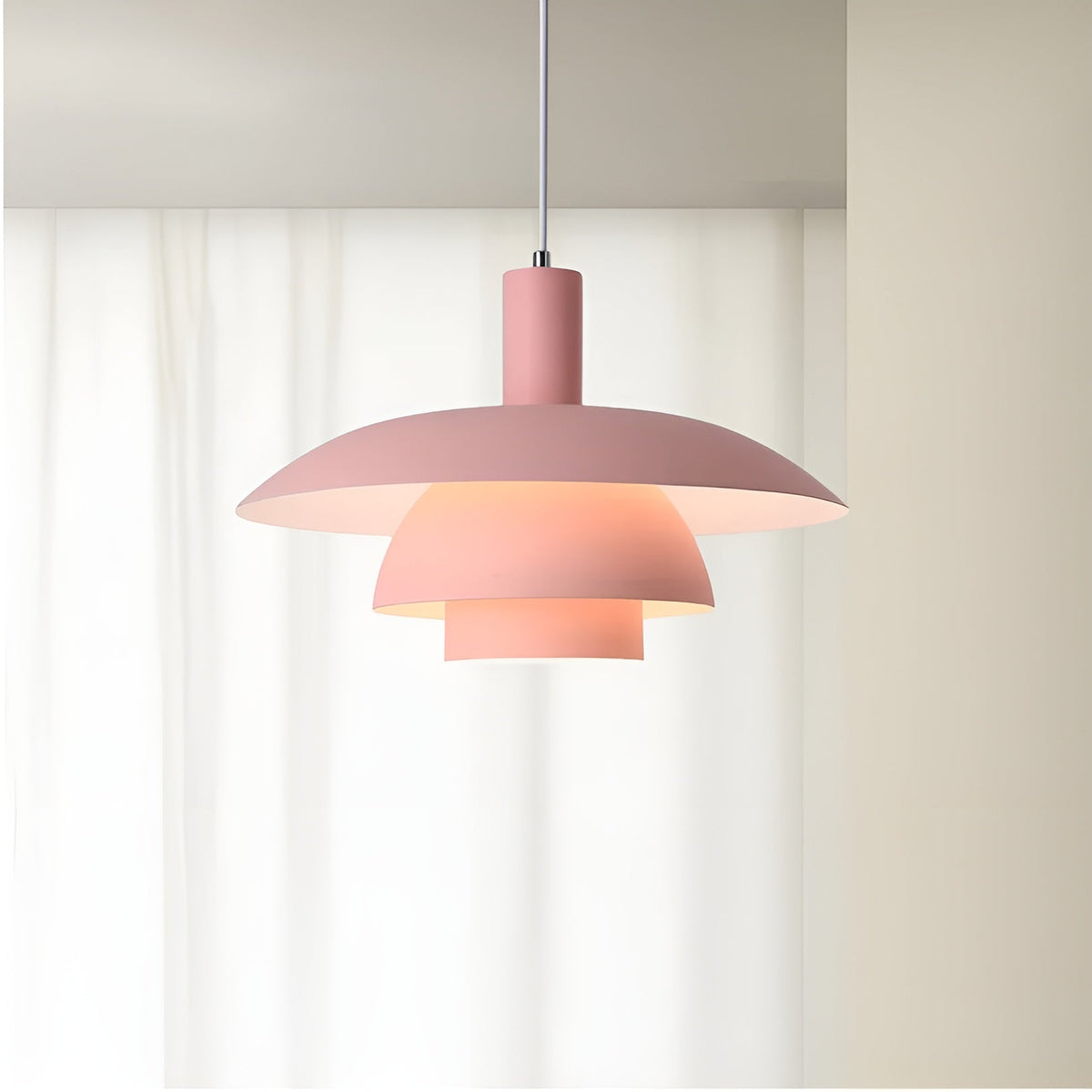 Scandinavische Hanglamp met Geïntegreerde LED – Dimbaar