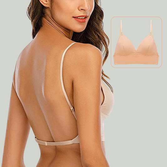 Elegante Rugloze Dames-BH Liva | Verstelbaar en Comfortabel