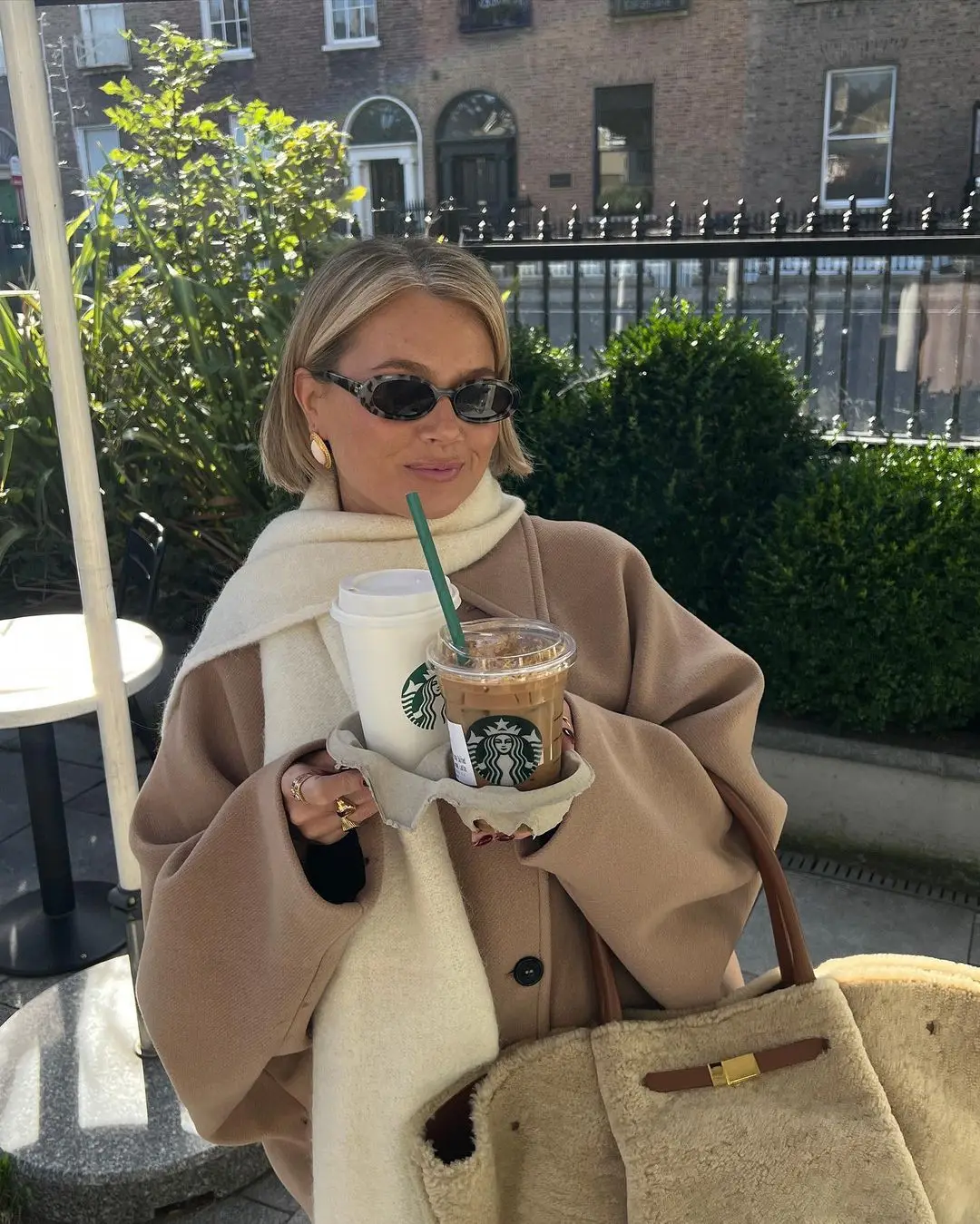 Lieke Dames Mantel – Oversized Double-Breasted Jas voor Herfst en Winter