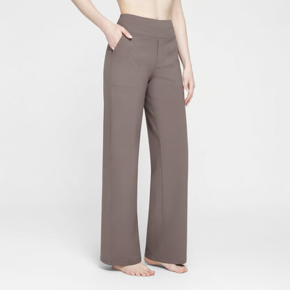 ComfortStretch Damesbroek – Hoge Taille Elastische Comfort Fit Broek