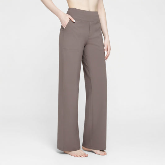 ComfortStretch Damesbroek – Hoge Taille Elastische Comfort Fit Broek
