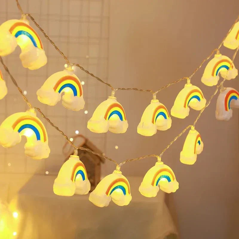 IJsGloed LED Lichtslinger met IJsjesvormige Lampjes