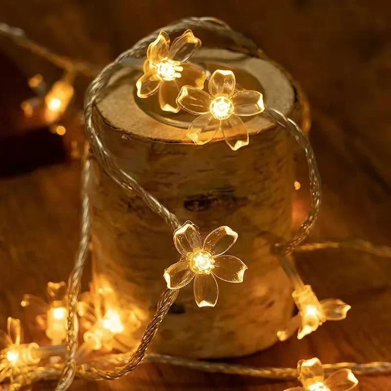 IJsGloed LED Lichtslinger met IJsjesvormige Lampjes