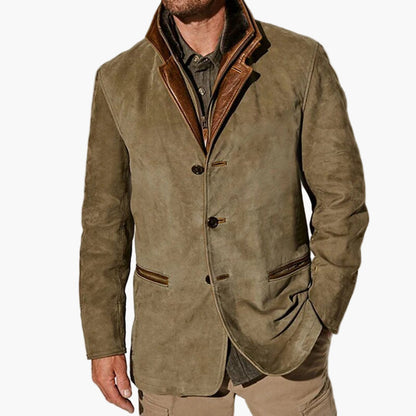 Herenjack Vintage Stijl – Klassiek en Elegant voor Herfst en Winter