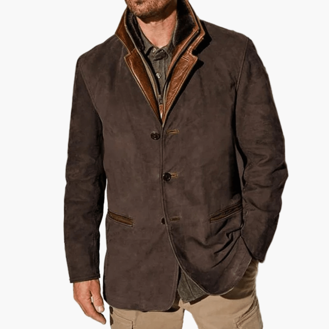 Herenjack Vintage Stijl – Klassiek en Elegant voor Herfst en Winter