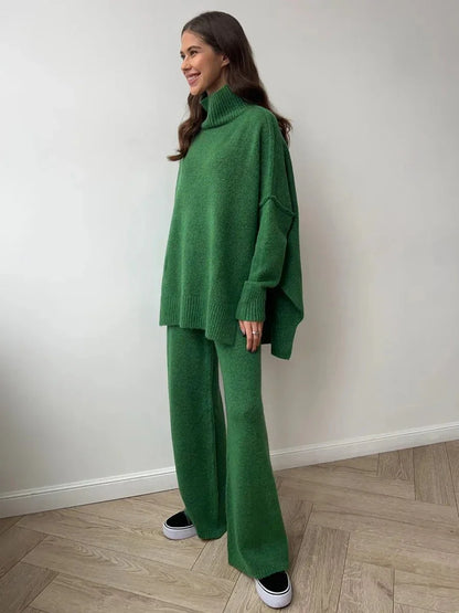 Noor Dames Kledingset – Luchtige Top met Bijpassende Broek
