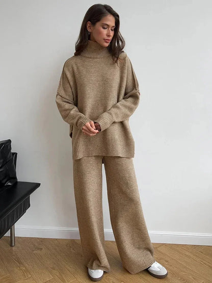 Noor Dames Kledingset – Luchtige Top met Bijpassende Broek